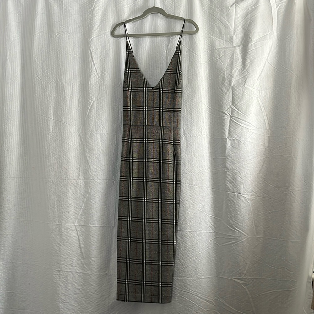 Black Swan Plaid Dress Size S